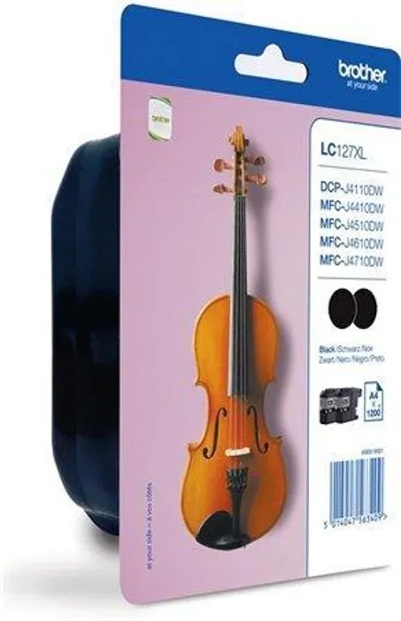 Termék főképe LC127B Inkjekt cart. pro DCP-J4110DW tiskárnu, BROTHER černá, 2*1 200 stránek