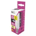 Következő termékkép LED izzó EMOS Lighting E14, 230V, 5W, 470lm, 2700k, meleg fehér, 30000h, Classic gyertya