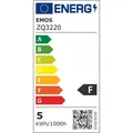 Következő termékkép LED izzó EMOS Lighting E14, 230V, 5W, 470lm, 2700k, meleg fehér, 30000h, Classic gyertya