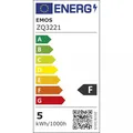 Következő termékkép LED izzó EMOS Lighting E14, 230V, 5W, 470lm, 4000k, semleges fehér, 30000h, Classic Ca