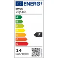 LED izzó EMOS Lighting E27, 230V, 13,2W, 1521lm, 4000k, semleges fehér, 30000h, Classi