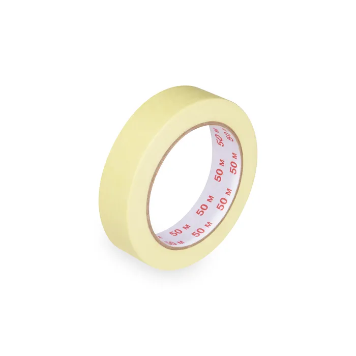 Termék főképe Lepící páska krepová, žlutá 50 m x 25 mm [1 ks]