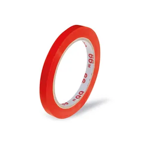 Ragasztószalag (PVC) piros 9mm x 66m tasakzáróhoz 67999 [1 db]