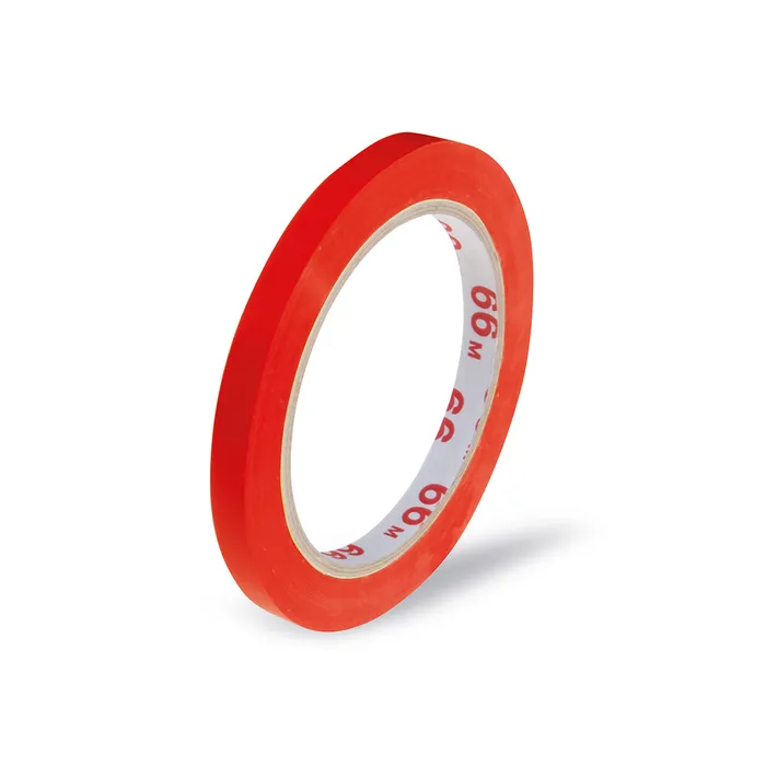 Termék főképe Lepící páska pro zavírací strojek, červená 66m x 9mm [1 ks]