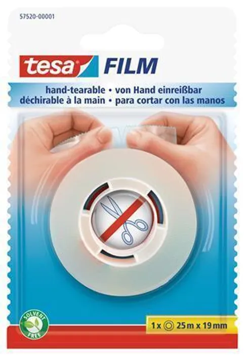 Termék főképe Lepicí páska "Tesafilm 57520", průhledná, 19 mm x 25 m, TESA