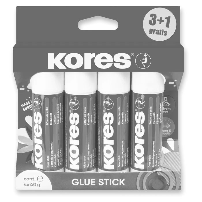 Termék főképe Lepicí tyčinka Kores 40 g, blistr, 3+1