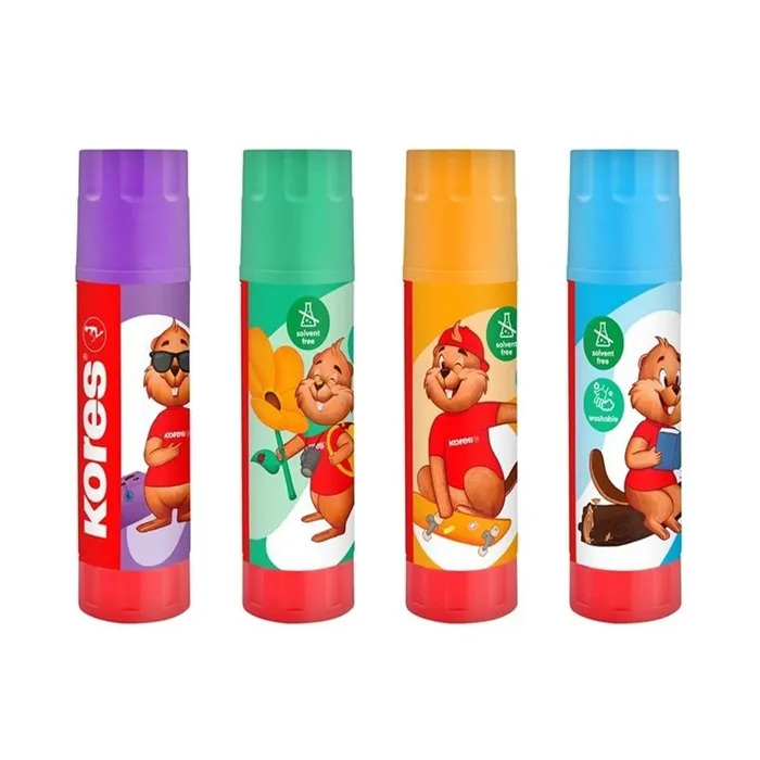 Termék főképe Lepicí tyčinka Kores - motiv Bobřík, 15 g