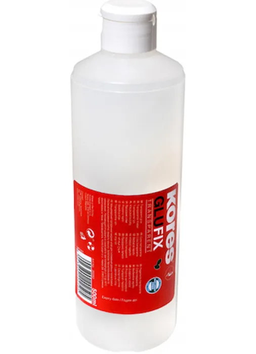 Termék főképe Univerzální tekuté transparentní lepidlo Kores Glufix 500 ml