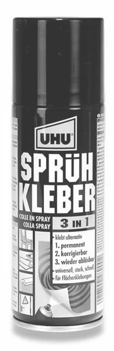 Termék főképe Lepidlo UHU Spray 3 in 1 200 ml