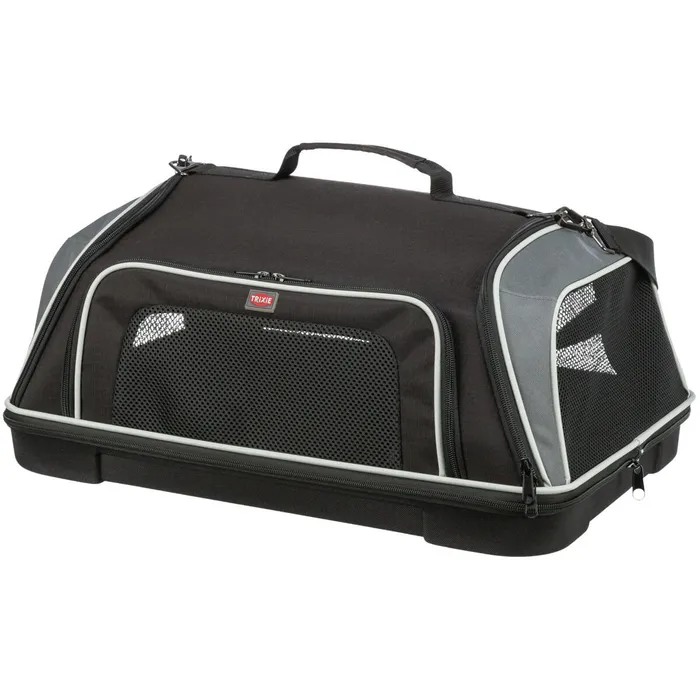 Termék főképe Letecká přepravní taška BOARDING, 55 × 23 × 40 cm, do 7 kg, černá/šedá
