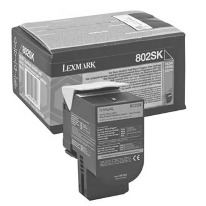 Termék főképe Lexmark originální toner 80C2SK0, black, 2500str., return, Lexmark CX310dn, CX310n, CX410