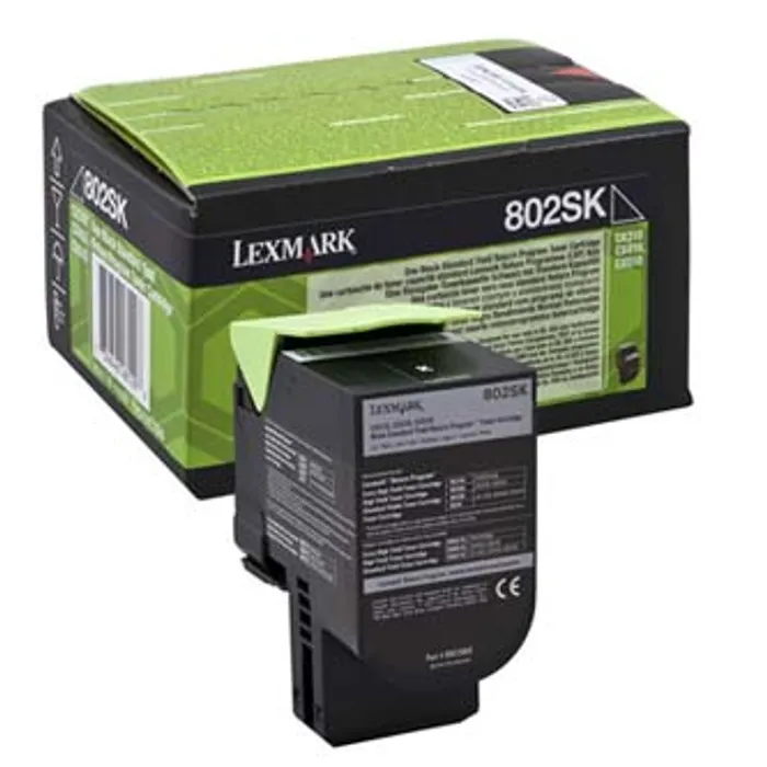 Termék főképe Lexmark originální toner 80C2SK0, black, 2500str., return, Lexmark CX310dn, CX310n, CX410