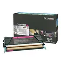 Eredeti Lexmark toner C736H1MG, bíbor, 10000 oldal, nagy kapacitású, visszatérő, Lexmark C73