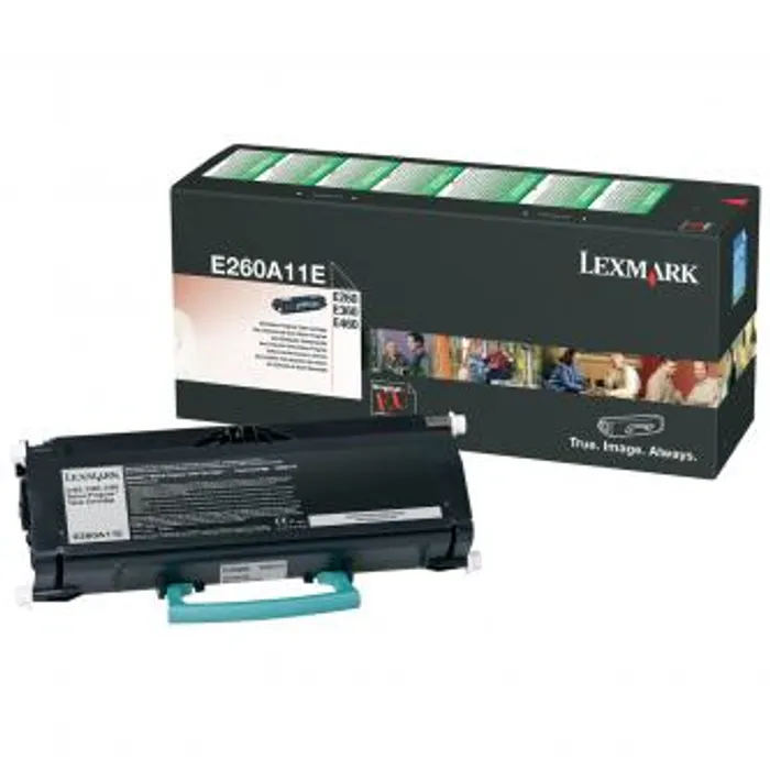 Termék főképe Lexmark originální toner E260A11E, black, 3500str., return, Lexmark E260, E360, E460, O