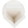 Mászóelem 2-3 oszlop, kb. 19 × 16 cm, fehér