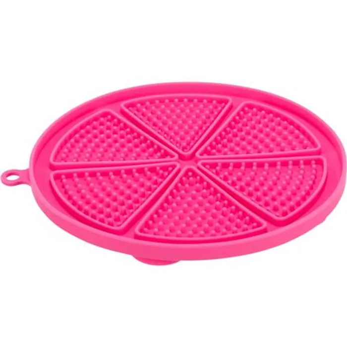 Termék főképe Lick´n´Snack KRUH s přísavkami - podložka k pomalému krmení, 18 cm, TPR/plast, pink