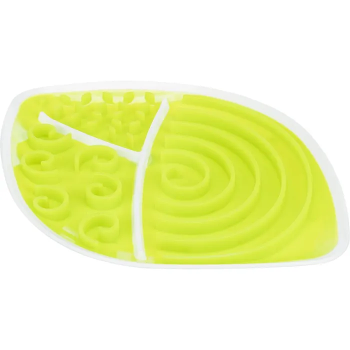 Termék főképe Lick´n´Snack LIST - talíř k pomalému krmení, 28 x 21 cm, TPR/plast