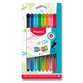 Maped Graph´Peps Premium tusvonal - készlet, 8 db