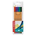 Következő termékkép Bélés "Point 88", 6 szín, 0,4mm, STABILO