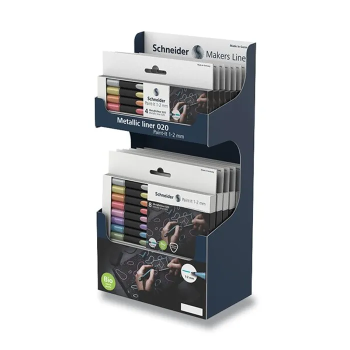 Termék főképe Liner Schneider Paint-it Metallic stojánek, 14 souprav