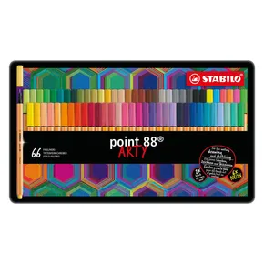 STABILO pont 88 Arty fém tok 66 db