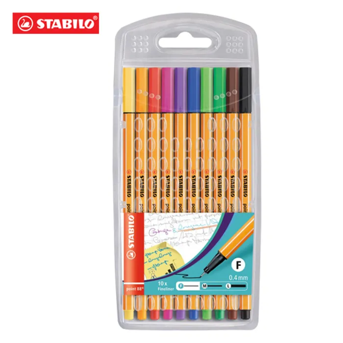 Termék főképe Liner Stabilo Point 88 sada 10 barev