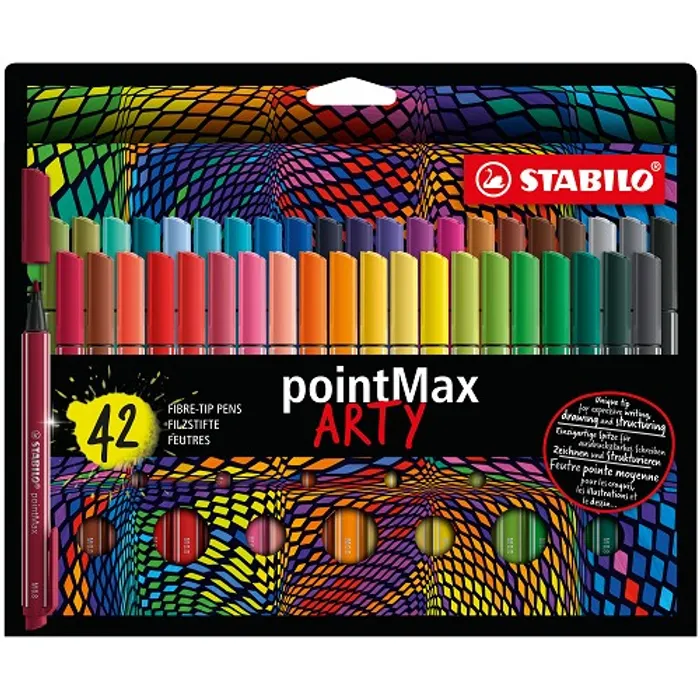 Termék főképe Liner STABILO pointMax - ARTY - 42 ks sada