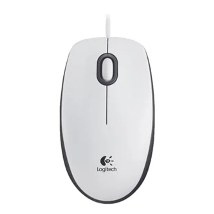 Termék főképe Logitech Myš B100, 800DPI, optická, 3tl., 1 kolečko, drátová USB, bílá