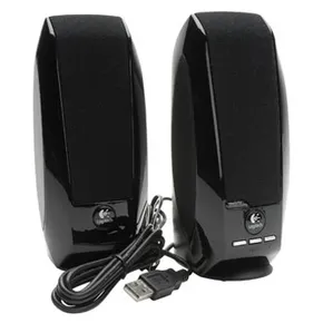 Logitech hangszórók S150, 2.0, 1.2W, fekete, hangerőszabályzó, hordozható, 90Hz-20kHz