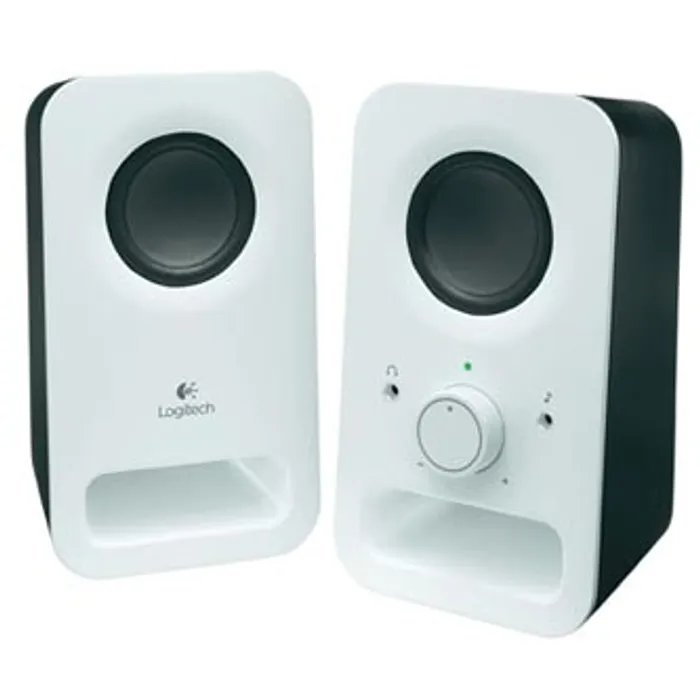 Termék főképe Logitech reproduktory Z150, 2.0, 3W, bílé, regulace hlasitosti, přenosné, 150Hz-20kHz