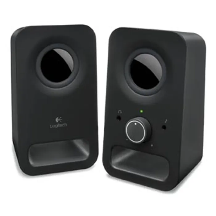 Termék főképe Logitech reproduktory Z150, 2.0, 3W, černé, regulace hlasitosti, přenosné, 150Hz-20kHz