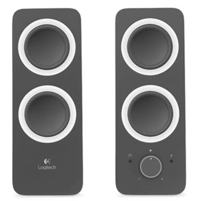 Termék főképe Logitech reproduktory Z200-MIDNIGHT BLACK, 2.0, 10W, černé, regulace hlasitosti