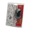 Logo Mouse Fun, 1000 DPI, 2,4 [GHz], optikai, 3 tl., 1 kerék, vezeték nélküli, fekete