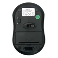 Logo Mouse Fun, 1000 DPI, 2,4 [GHz], optikai, 3 tl., 1 kerék, vezeték nélküli, fekete