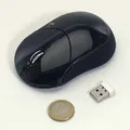 Logo Mouse Fun, 1000 DPI, 2,4 [GHz], optikai, 3 tl., 1 kerék, vezeték nélküli, fekete