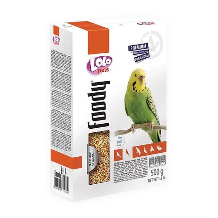 Termék főképe LOLO BASIC kompletní krmivo pro andulky 500 g krabička