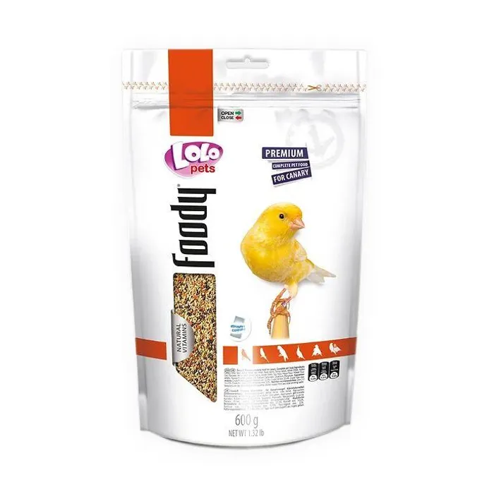 Termék főképe LOLO BASIC kompletní krmivo pro kanárky 600 g Doypack