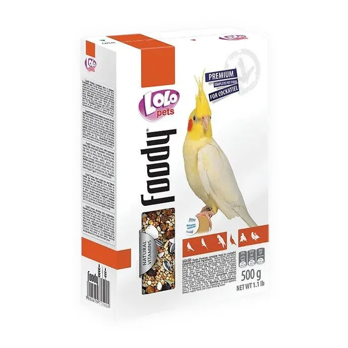 Termék főképe LOLO BASIC kompletní krmivo pro korely 500 g krabička