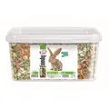 LOLO BASIC teljes értékű takarmány nyulaknak 3 l, 2 kg-os vödör