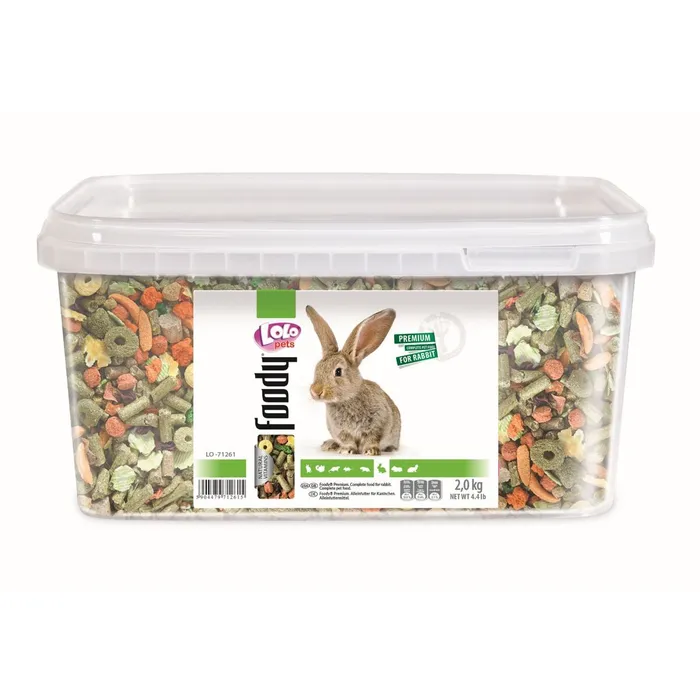 Termék főképe LOLO BASIC kompletní krmivo pro králíky 3 L, 2 kg kyblík