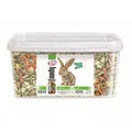 LOLO BASIC teljes értékű takarmány nyulaknak 3 l, 2 kg-os vödör