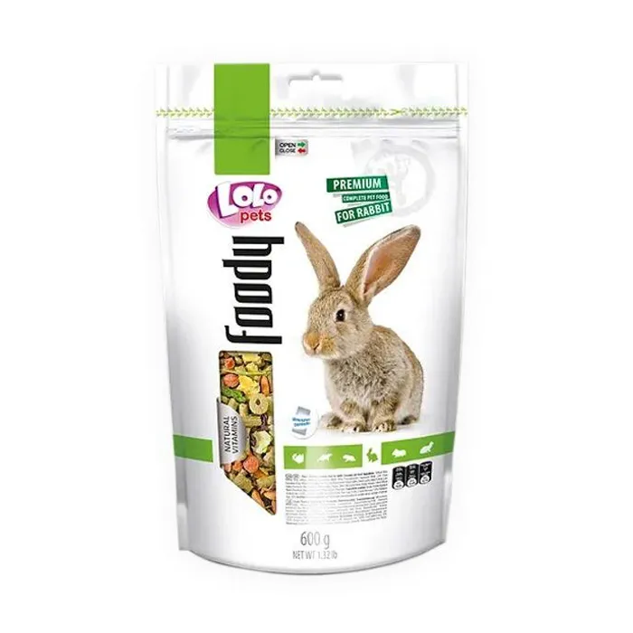 Termék főképe LOLO BASIC kompletní krmivo pro králíky 600 g Doypack