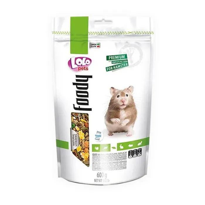 Termék főképe LOLO BASIC kompletní krmivo pro křečky 600 g Doypack