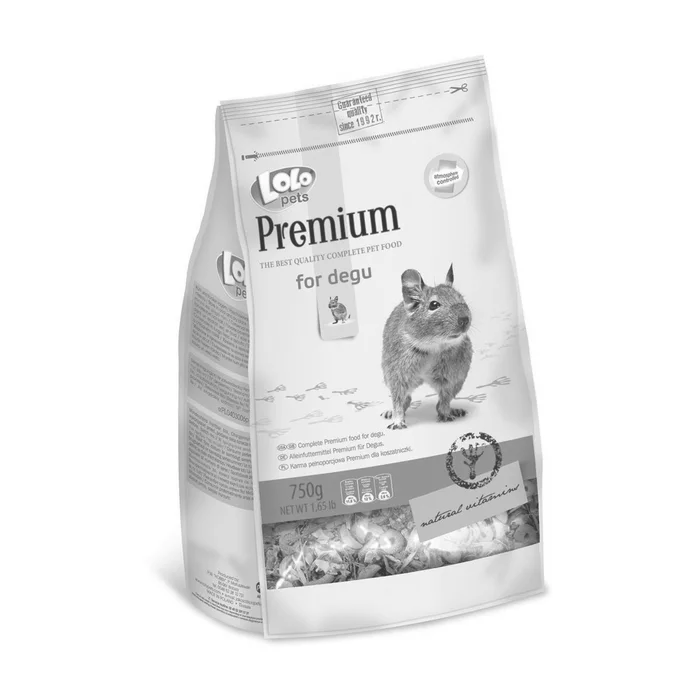 Termék főképe LOLO PREMIUM krmivo pro osmáky degu 750 g sáček