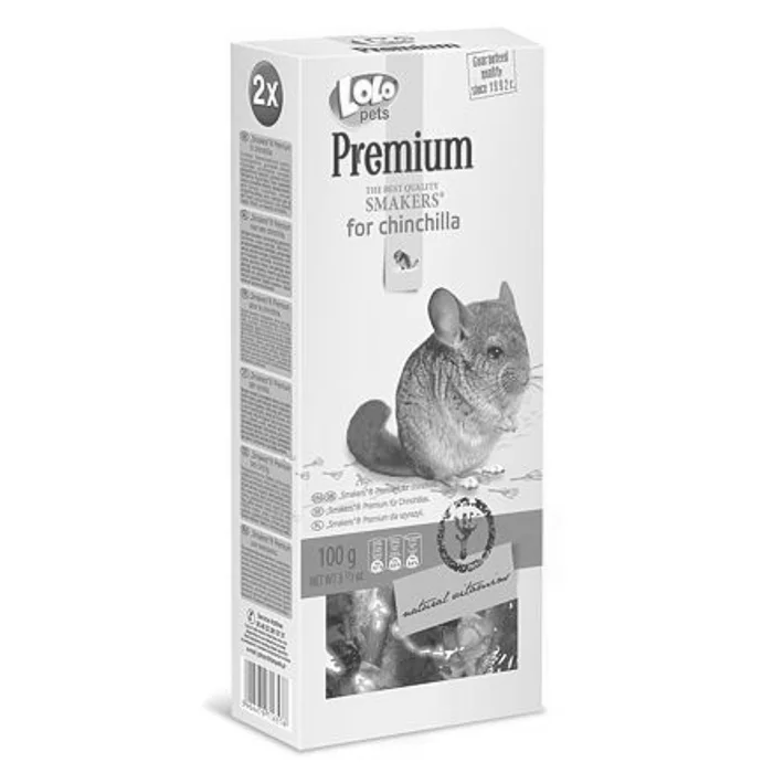 Termék főképe LOLO PREMIUM SMAKERS 2 klasy pro činčily 100 g