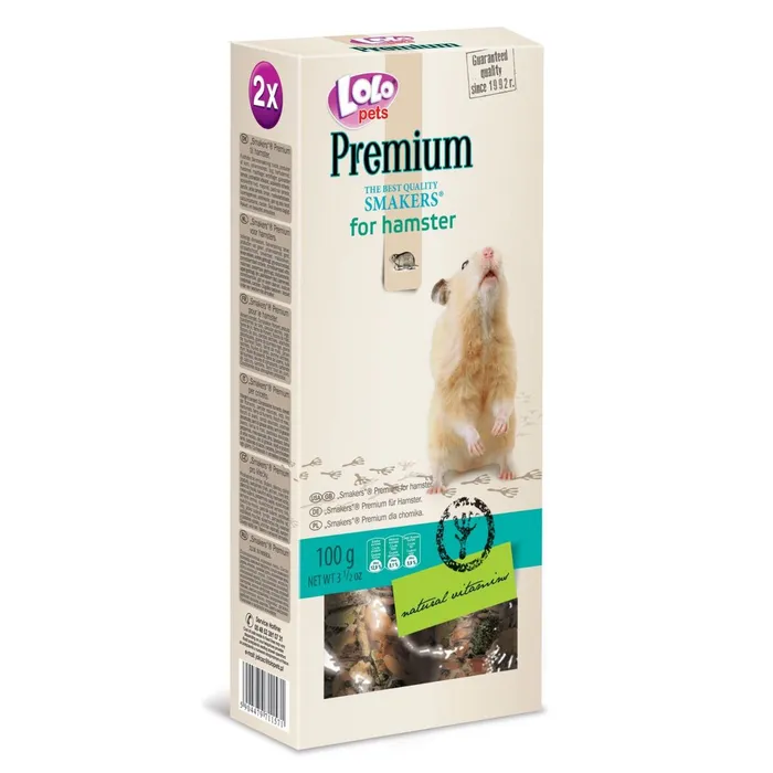 Termék főképe LOLO PREMIUM SMAKERS 2 klasy pro křečky 100 g