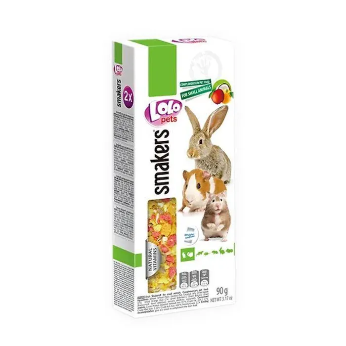 Termék főképe LOLO SMAKERS 2 klasy jablečné pro hlodavce 90 g