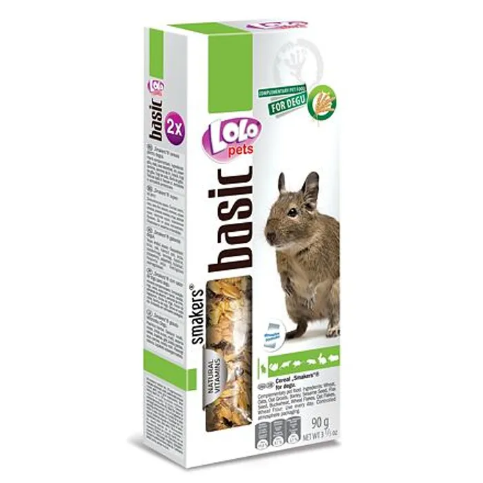 Termék főképe LOLO SMAKERS 2 klasy s cereáliemi pro osmáky degu 90 g