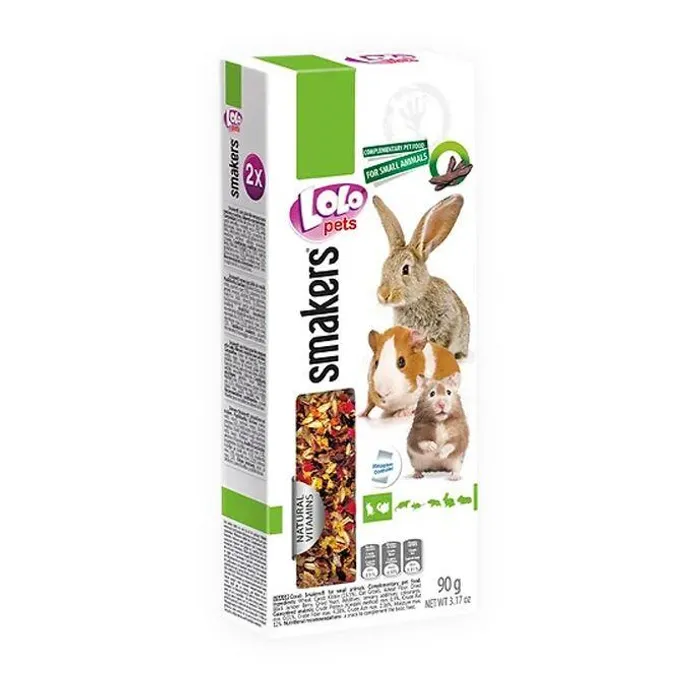Termék főképe LOLO SMAKERS 2 klasy svatojánský chléb pro hlodavce 90 g
