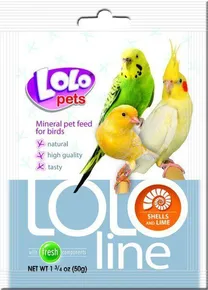 LOLOLINE kagyló és kalcium madaraknak 50 g